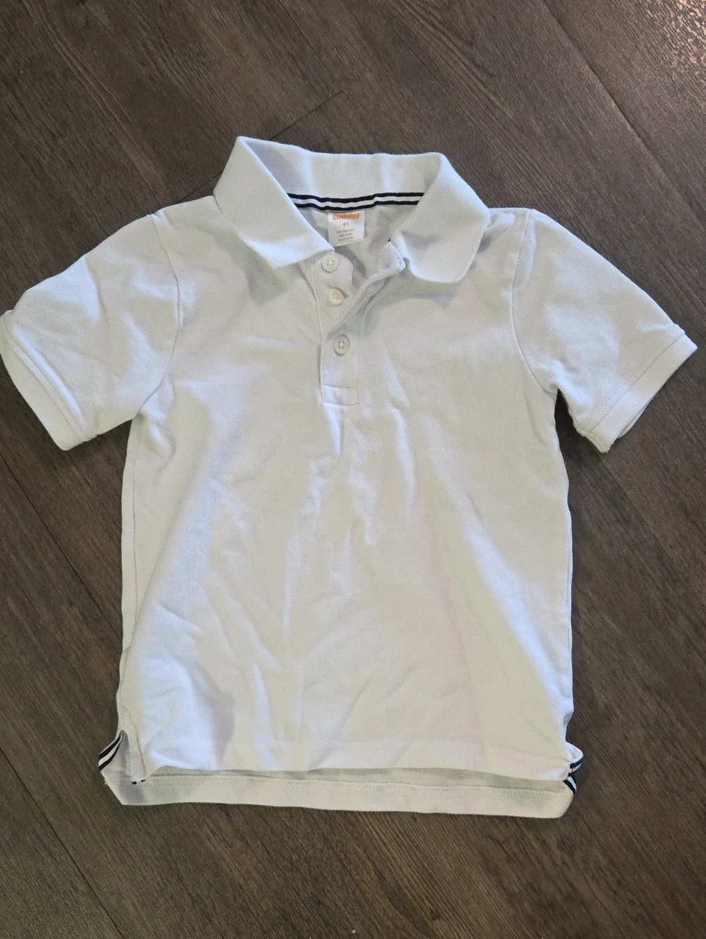 Gymboree • White Short-Sleeve Polo Shirt